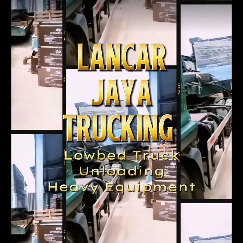 Jasa Sewa Lowbed Jakarta Jawa-Sumatera: Ahli Unloading Alat Berat & Mesin Industri